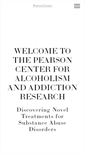 Mobile Screenshot of pearsoncenter.org
