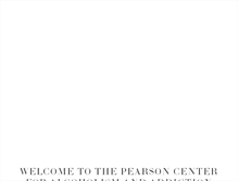 Tablet Screenshot of pearsoncenter.org
